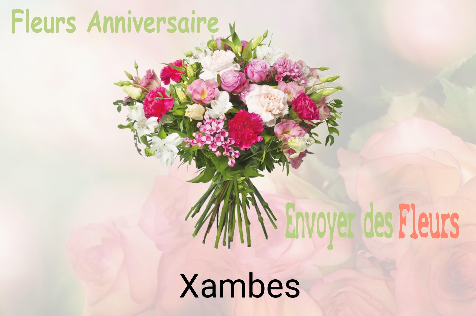 Bouquet de fleurs d’anniversaire livré à Xambes